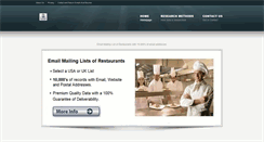 Desktop Screenshot of directoryofrestaurants.info
